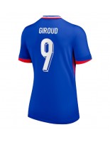 Frankrike Olivier Giroud #9 Hjemmedrakt Dame EM 2024 Korte ermer